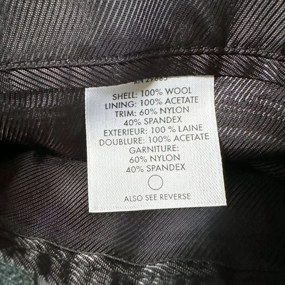 Vtg Pendleton Virgin Wool Tweed Sport Coat Blazer 46 Gray Suede Elbow Patch Prep